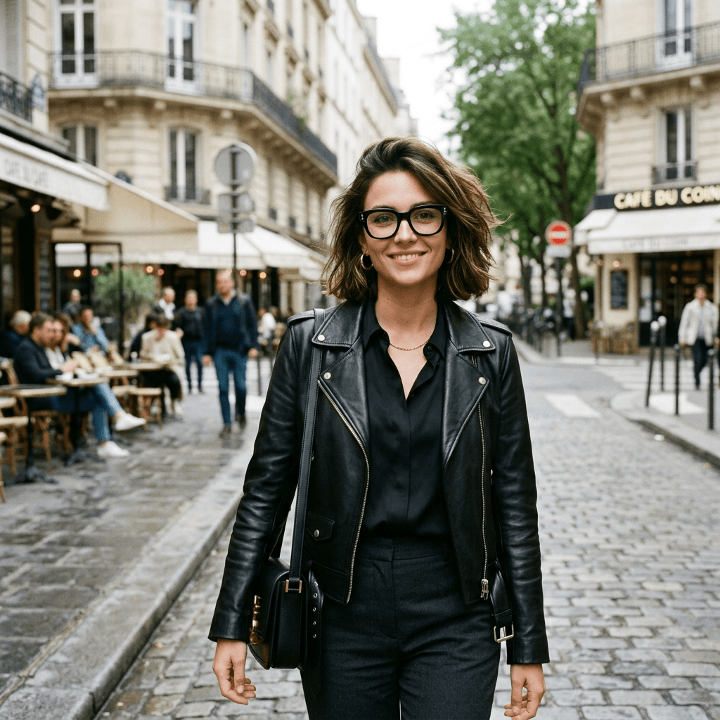 Add Saint Laurent style spectacles
