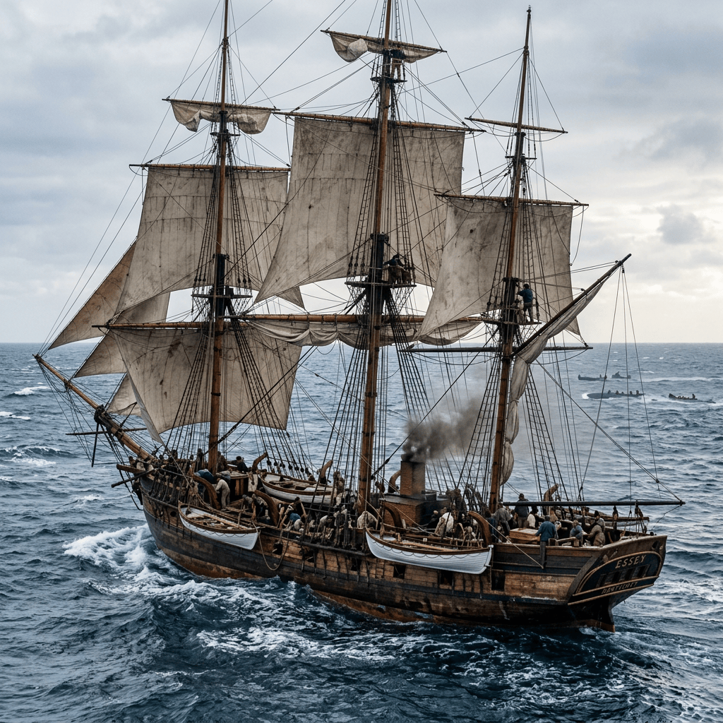 19th-century whaling ship