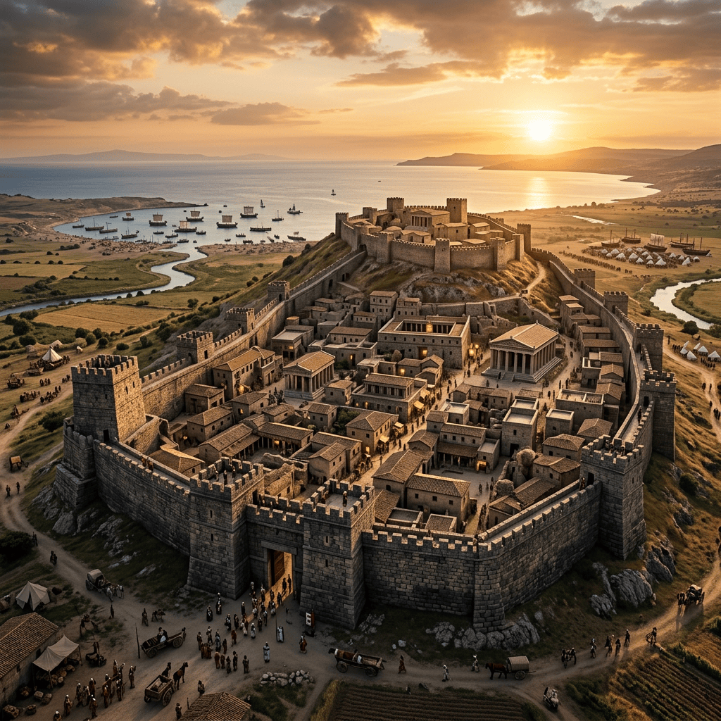 Ancient city of Troy